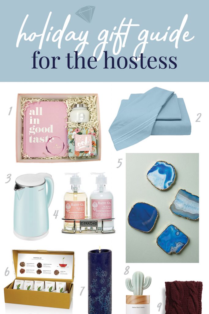 I'm so excited to kick off The Gem's first holiday gift guide for this year! Ready or not, holiday parties are right around the corner, so whether you're looking to bring the perfect gift to a party or shopping for your friend who loves to entertain, I've rounded up a selection of thoughtful, chic items as inspiration for appropriate hostess gifts! From curated gift boxes to delightful home decor, shop our holiday gift guide for unique gifts for the hostess this season.