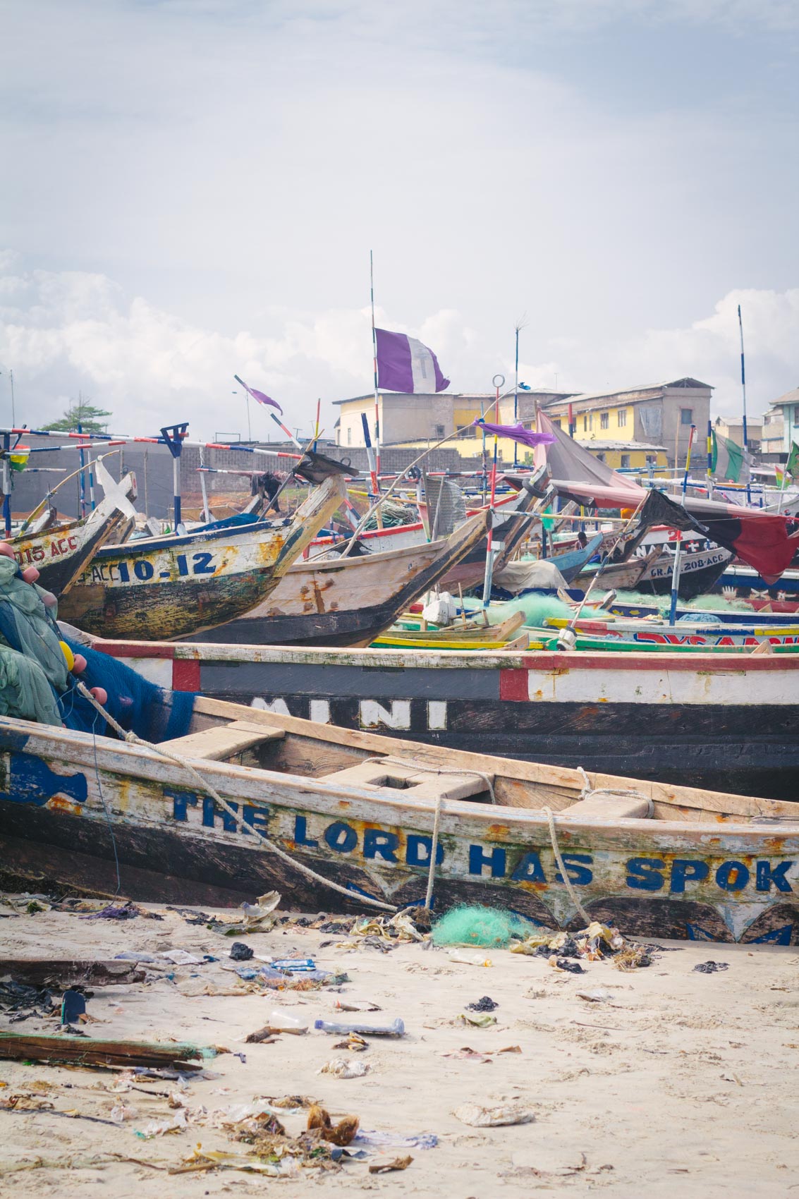 A glimpse into exploring Jamestown - a historically rich fishing community in Accra, Ghana.