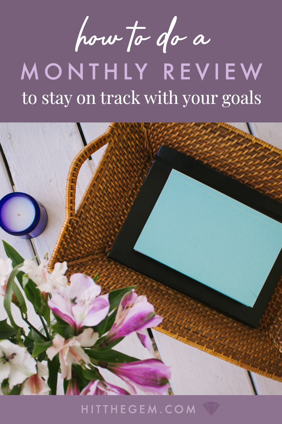 Learn how doing a monthly review for goal setting and entering into hard emotional places can help you grow and accomplish your next steps.