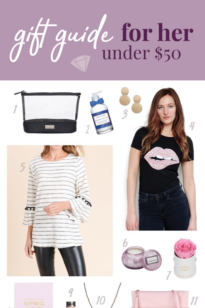 Holiday Gift Guide: Gifts under $50 for Her