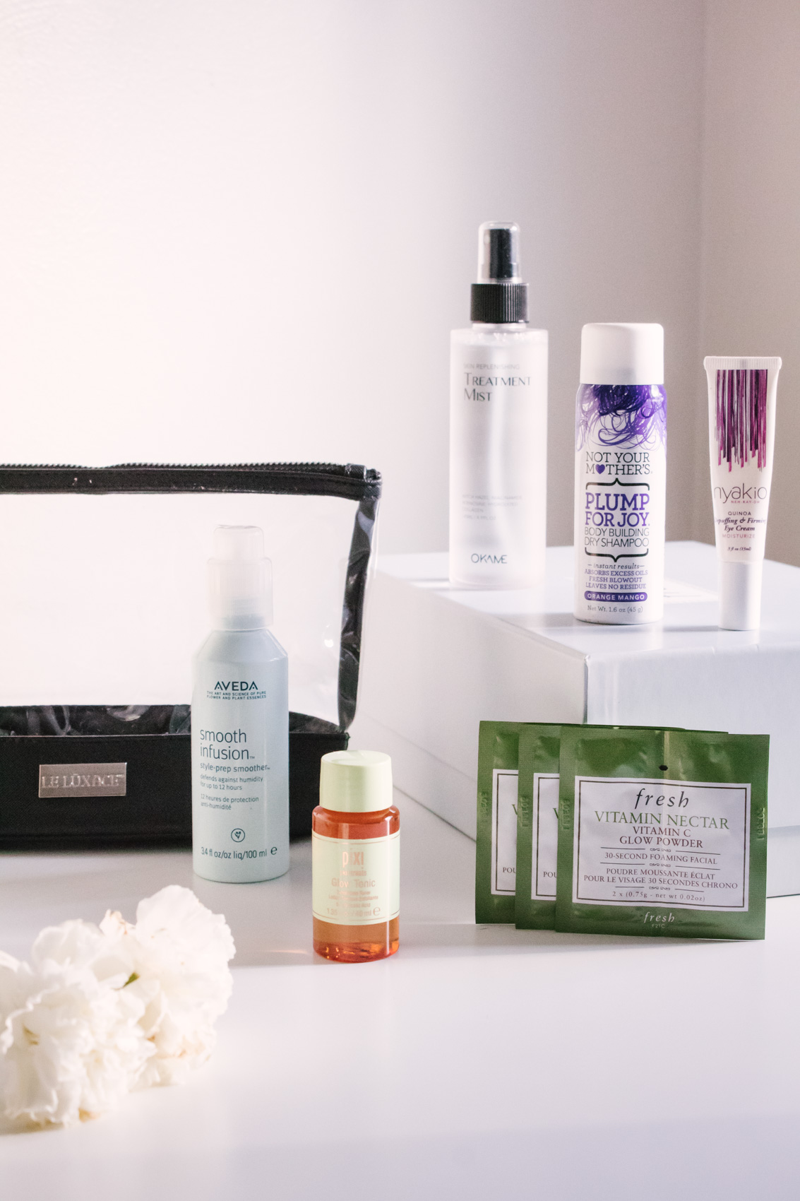 Next time you're packing for a trip, don't leave home without these 6 travel toiletries and travel beauty essentials to keep your skin fresh and protected!