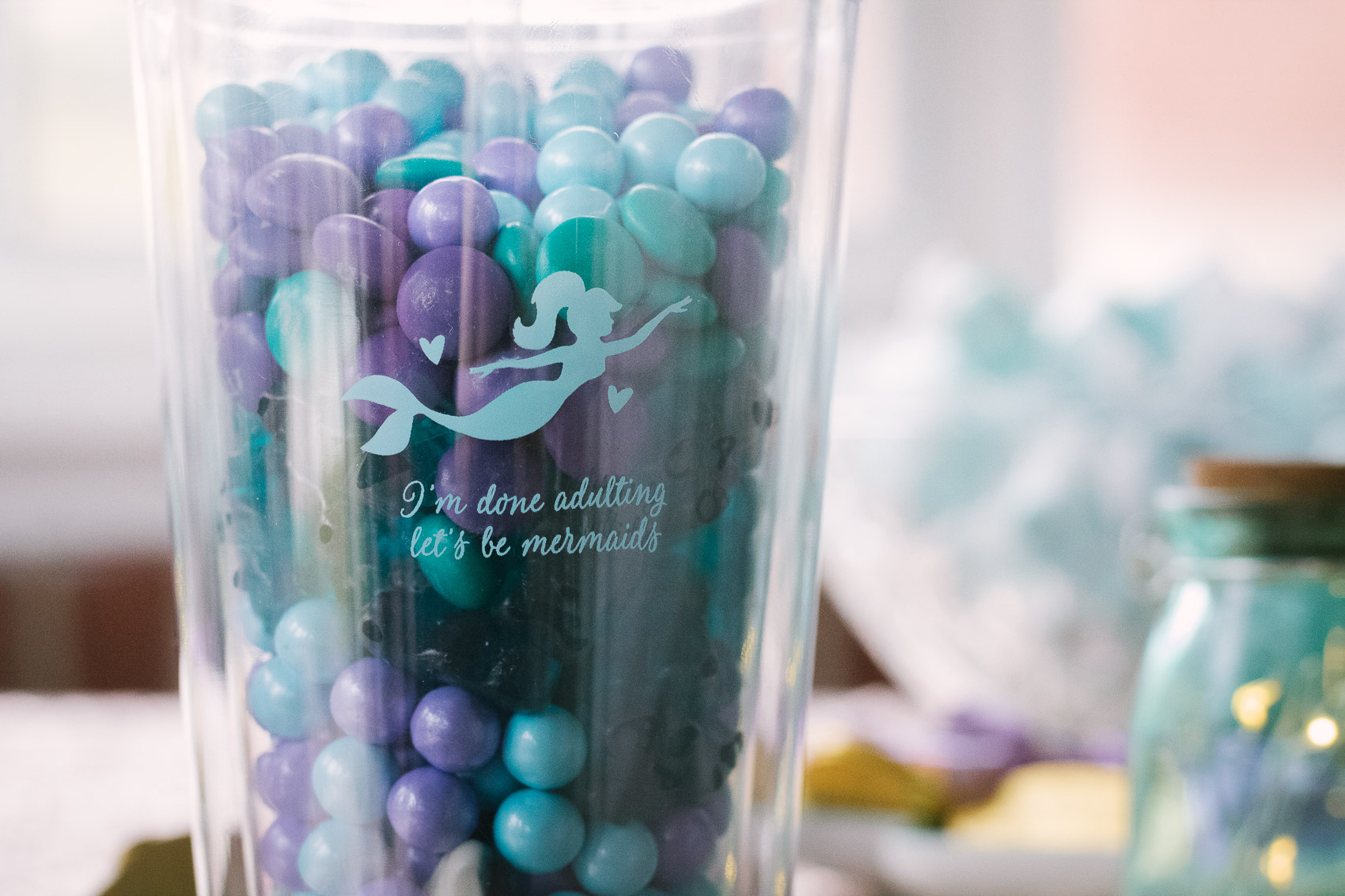 This tumbler from Kate Aspen acts as a practical and cute baby shower favor