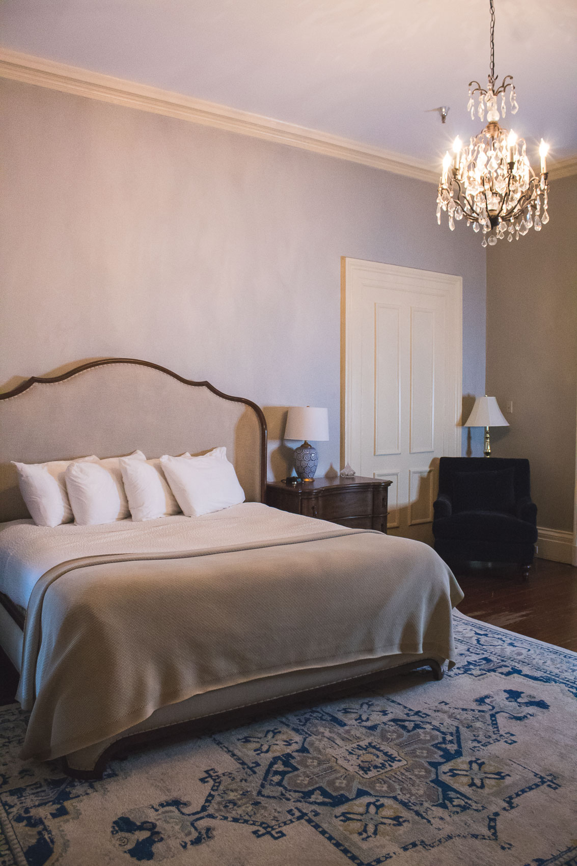 One of the historically inspired Parlour Suites at Linden Row Inn - a historical boutique hotel in Richmond, Virginia