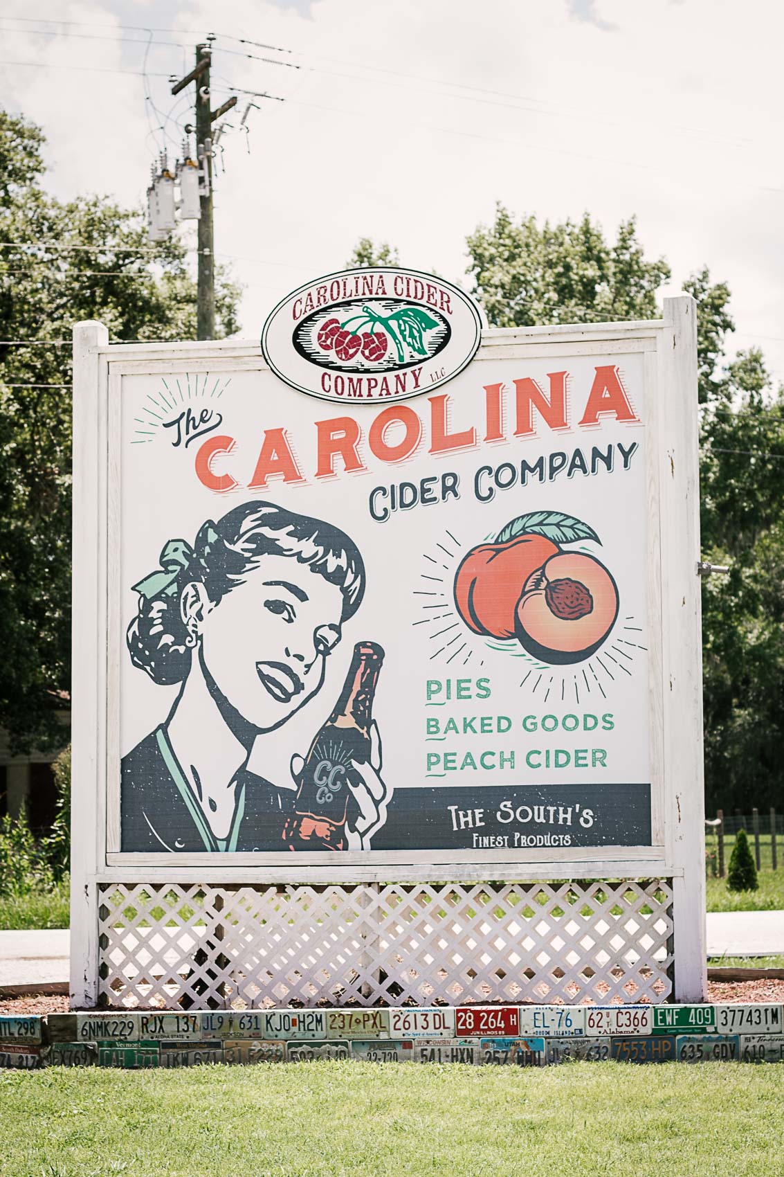 A stop at the Carolina Cider Company on the way to Savannah, Georgia
