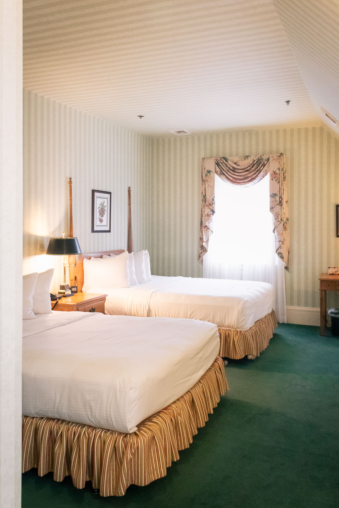 A serene alternative to oceanfront resorts in the area, The Founders Inn & Spa offers a homey, historic choice as one of the best hotels in Virginia Beach.