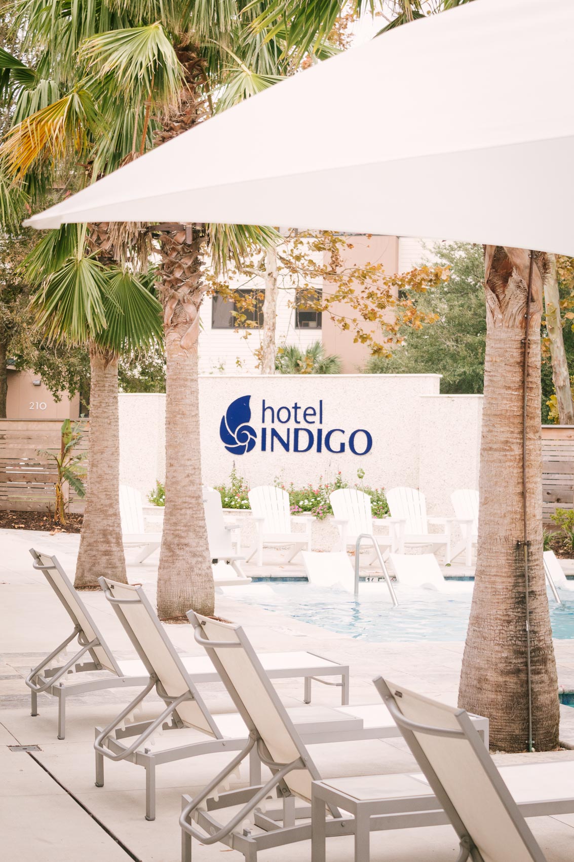 Resort-style pool at Hotel Indigo Mount Pleasant South Carolina
