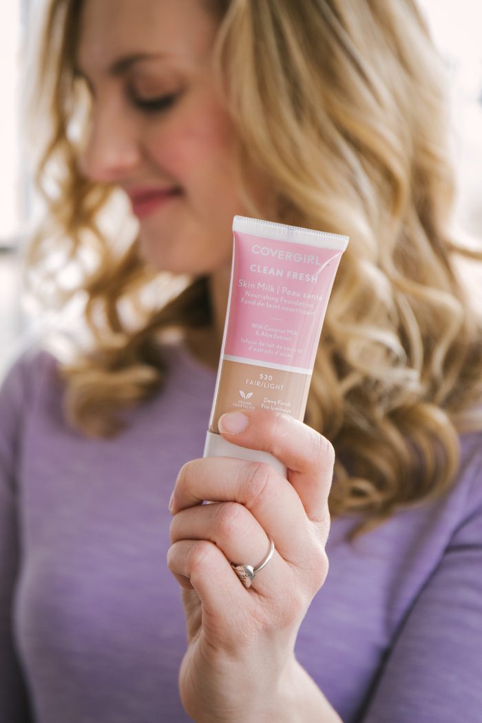 COVERGIRL Clean Fresh Skin Milk Foundation Review - Allyn Lewis