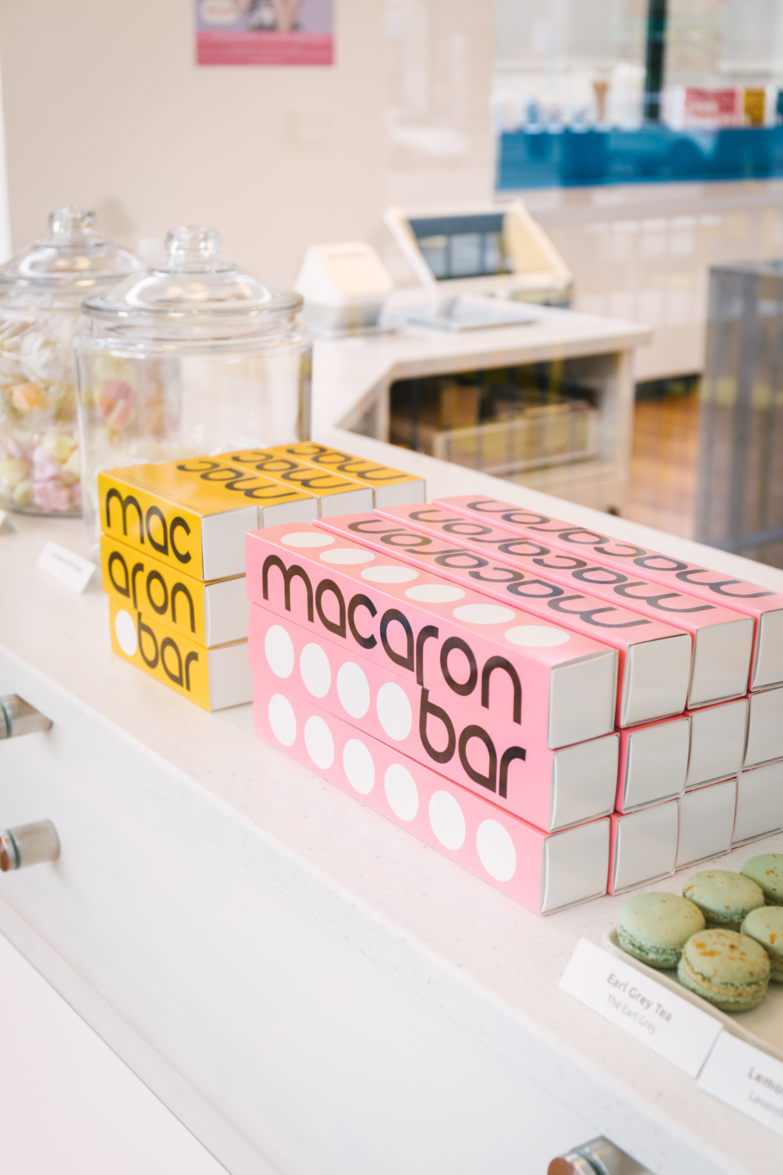 Cute packaging at Macaron Bar Pittsburgh - order macarons online! 