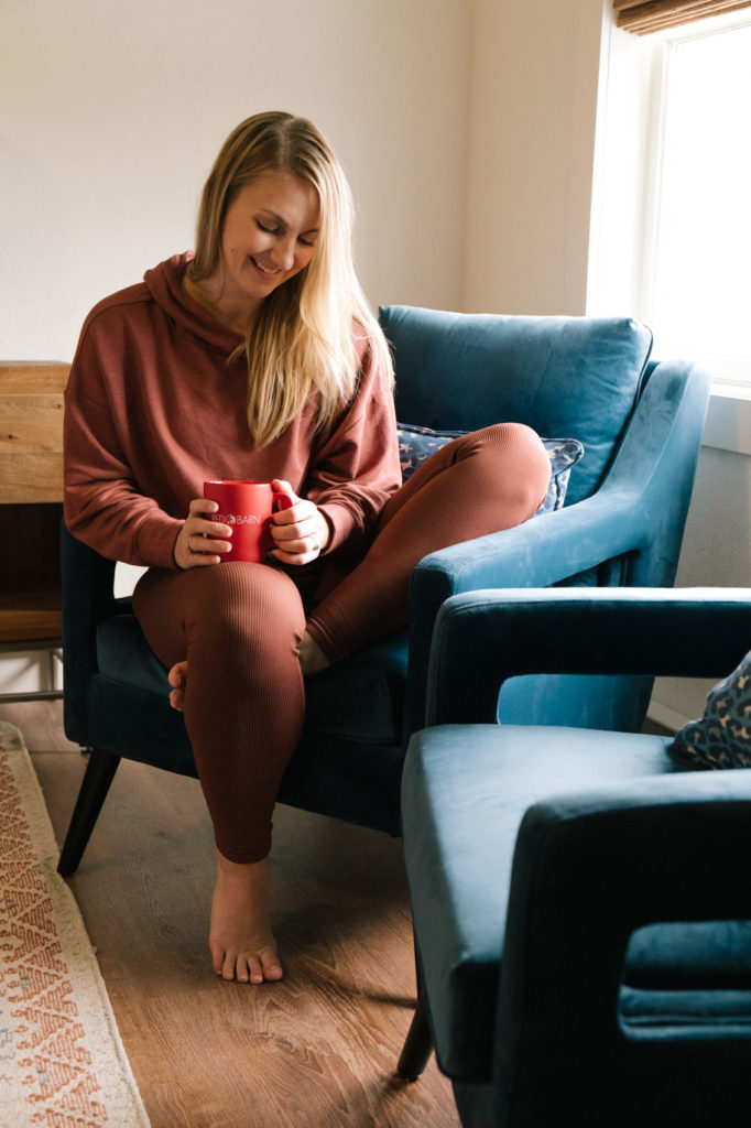 Fabletics ribbed leggings outfit