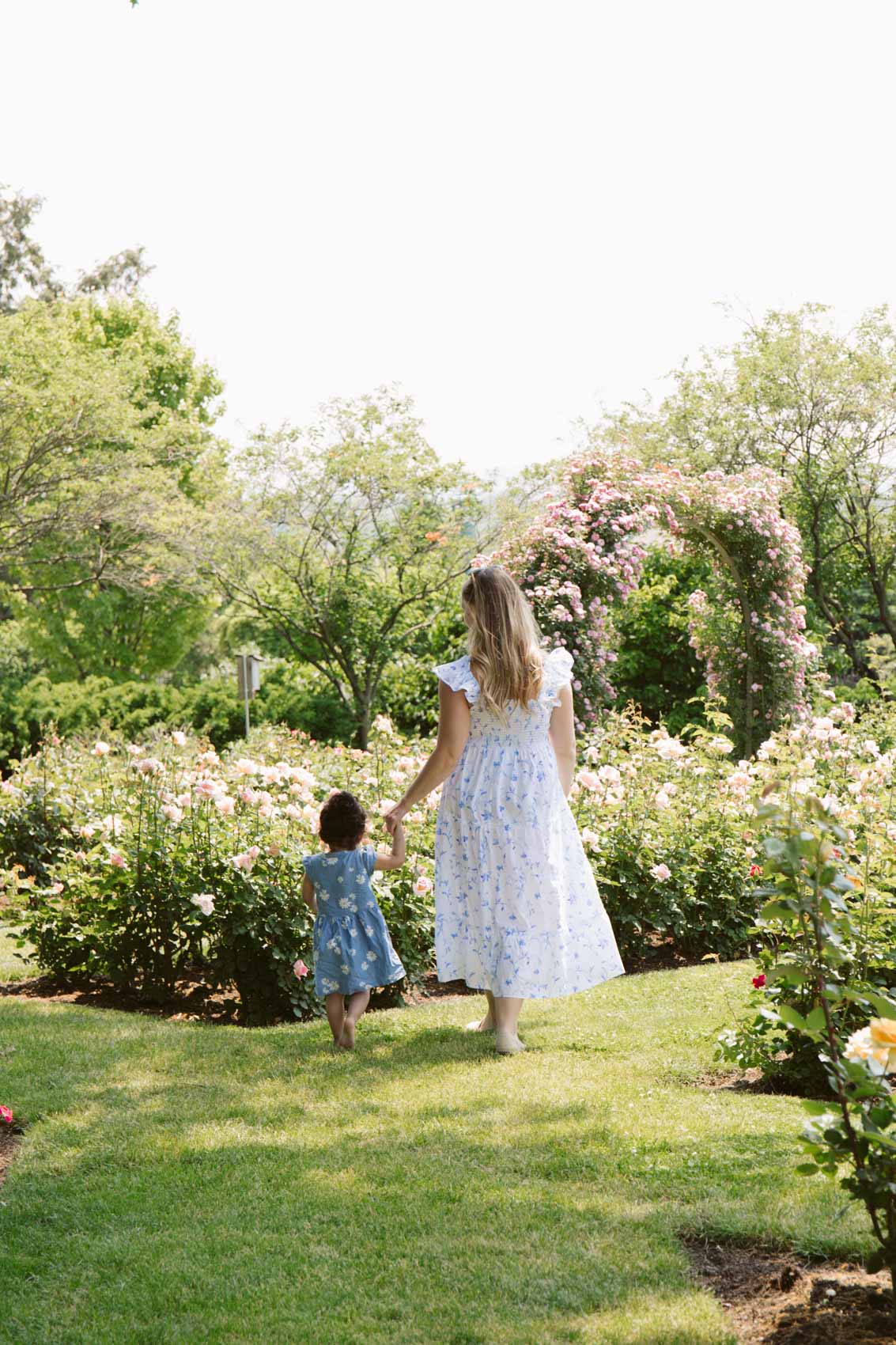 Exploring Hershey Gardens in the must-have Hill House Nap Dress. 