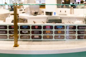 Hershey's ice cream toppings at Milton's Ice Cream Parlor | Hershey, PA