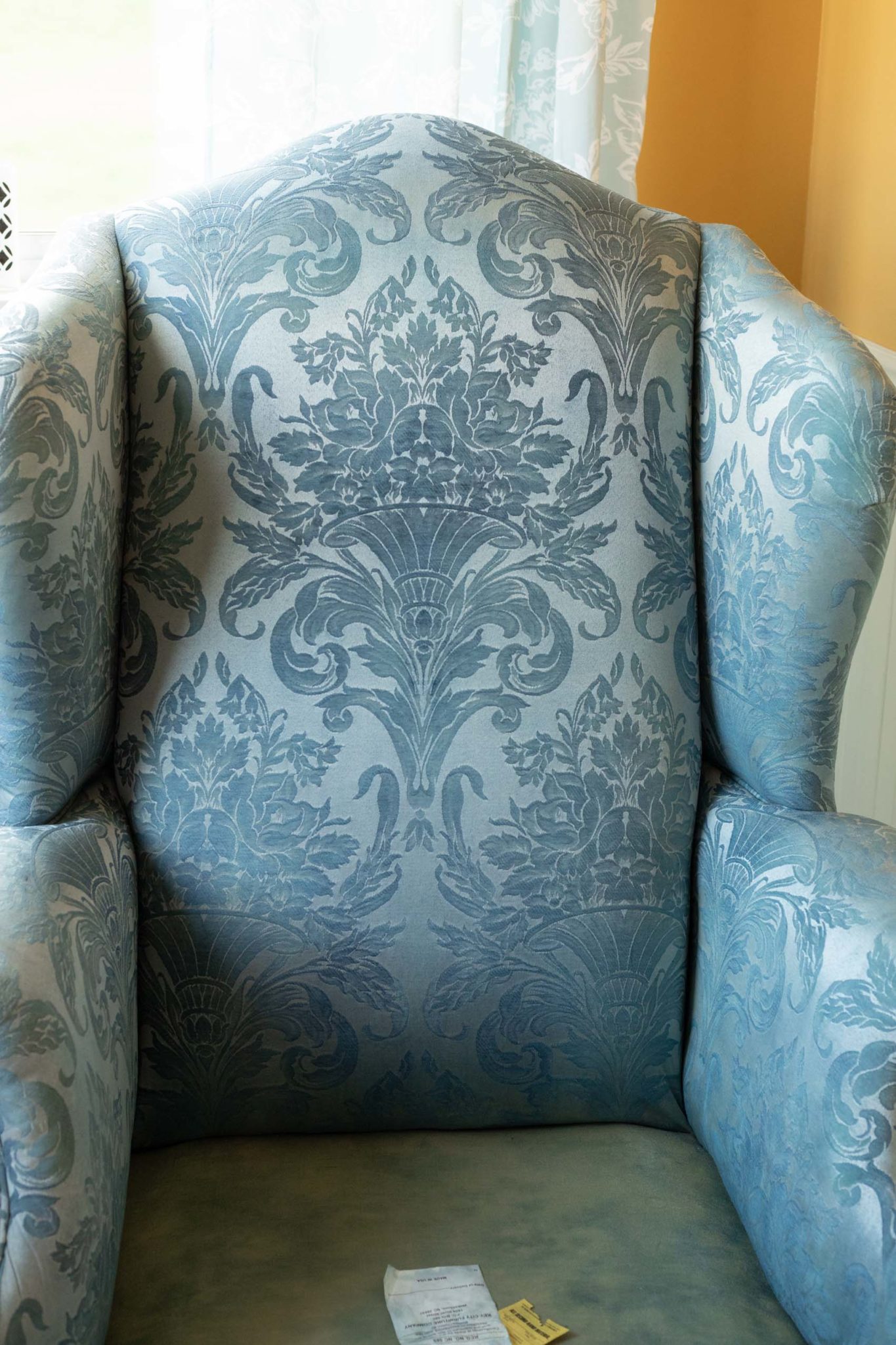 How to Dye a Fabric Chair Rit Dye Tutorial Allyn Lewis